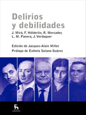 cover image of Delirios y debilidades